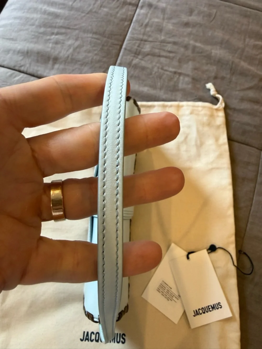 Jacquemus Le Bambino Long Strap (rare color and style) - Picture 7 of 11